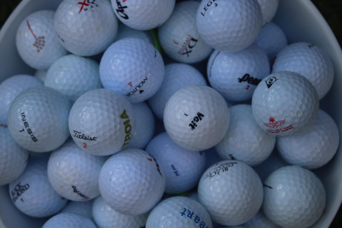 AAAA kwalitiet golfballen ( per 20 stuks) tot 0,60 per bal